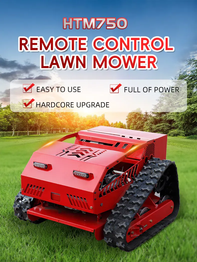 HTM750 Crawler Remote Control Lawn Mower