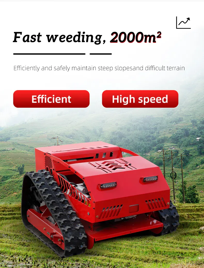 HTM750 Crawler Remote Control Lawn Mower
