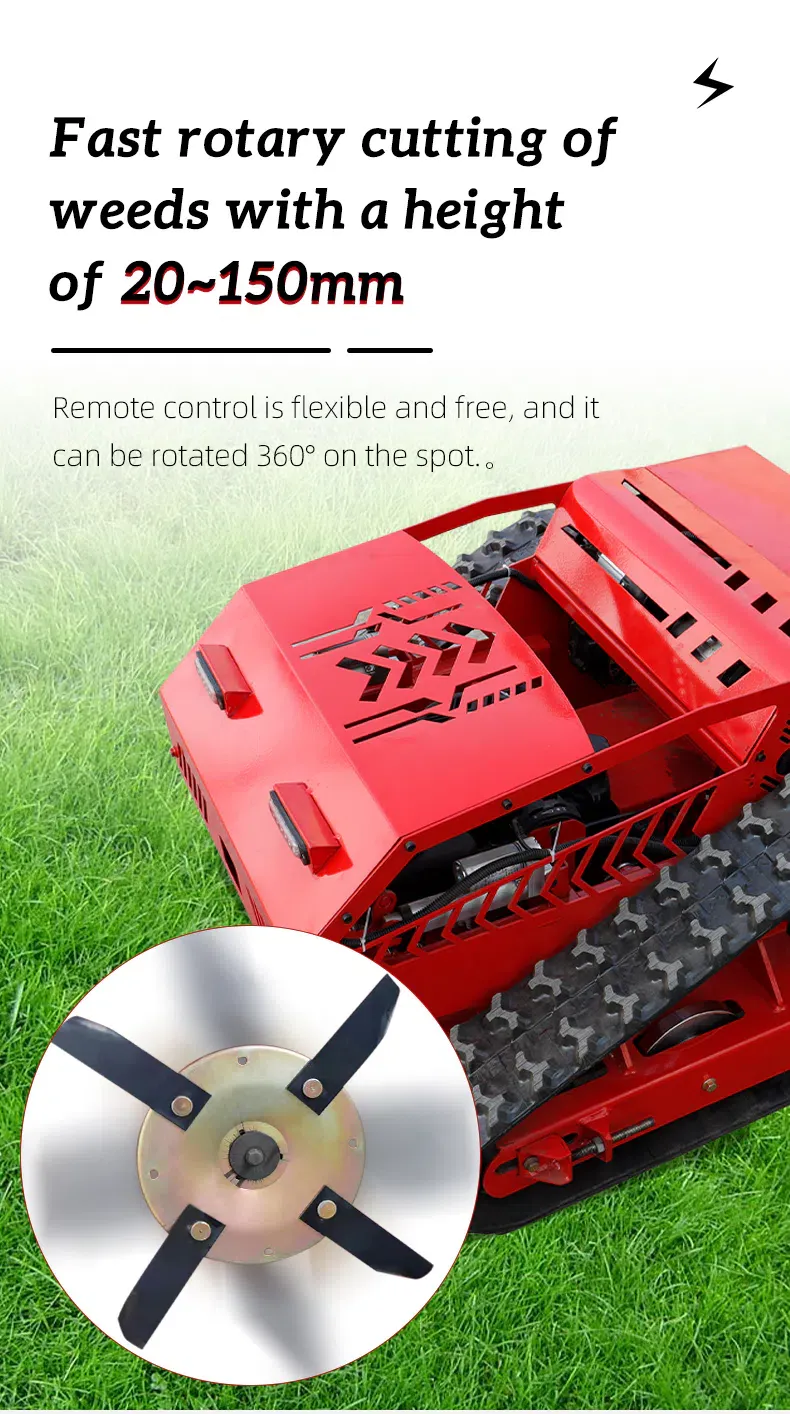 HTM750 Crawler Remote Control Lawn Mower