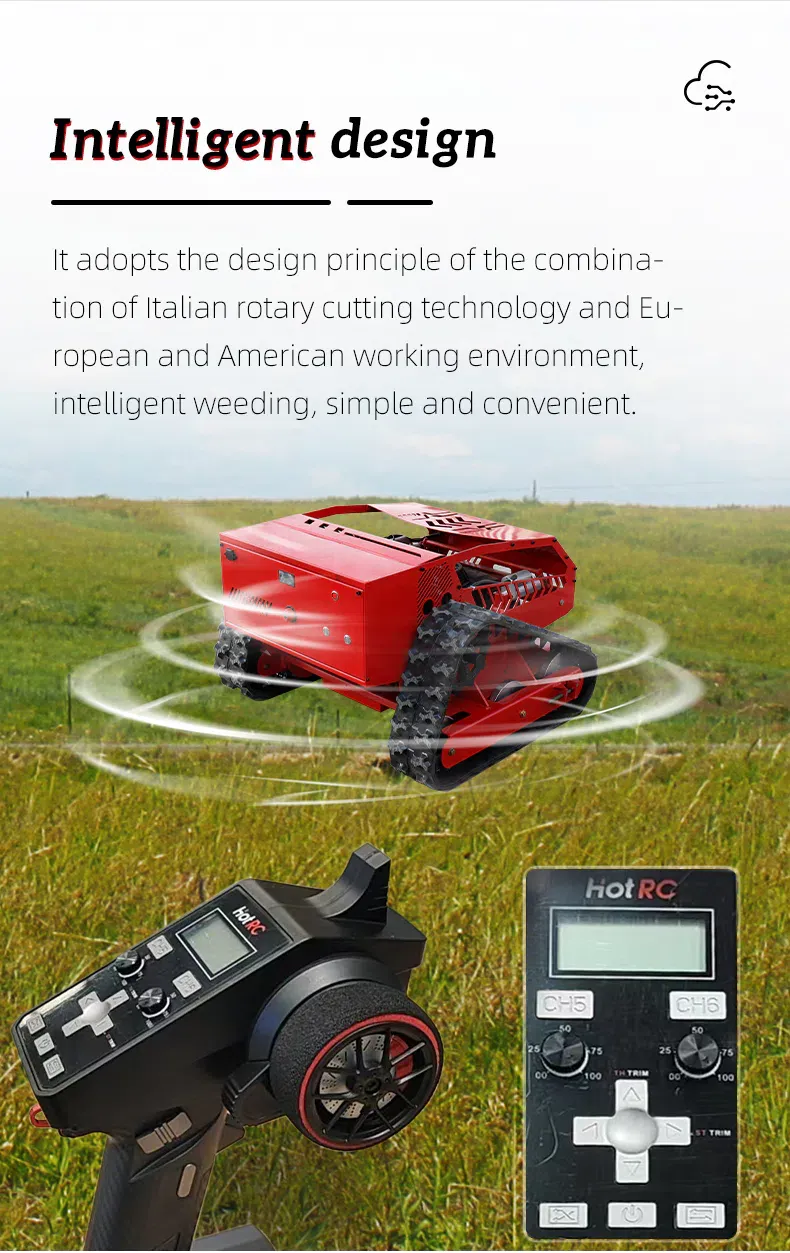 HTM750 Crawler Remote Control Lawn Mower