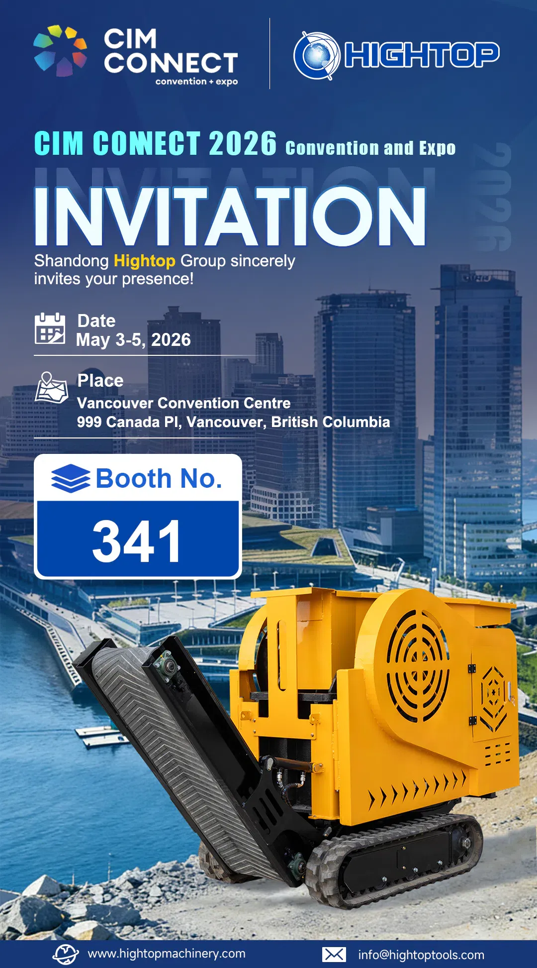 Hightop Group to Showcase at CIM 2026 in Canada