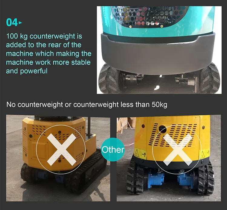 HT-10B 1T Mini Excavator