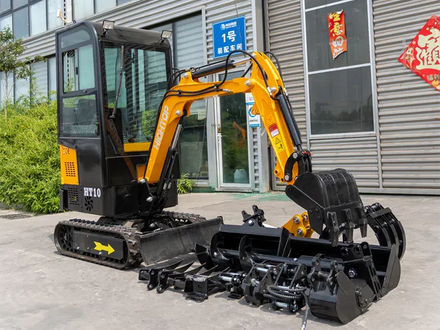 Performance Differences, Energy Consumption Comparison, and Analysis of Electrification Scenarios for 1-Ton Excavators