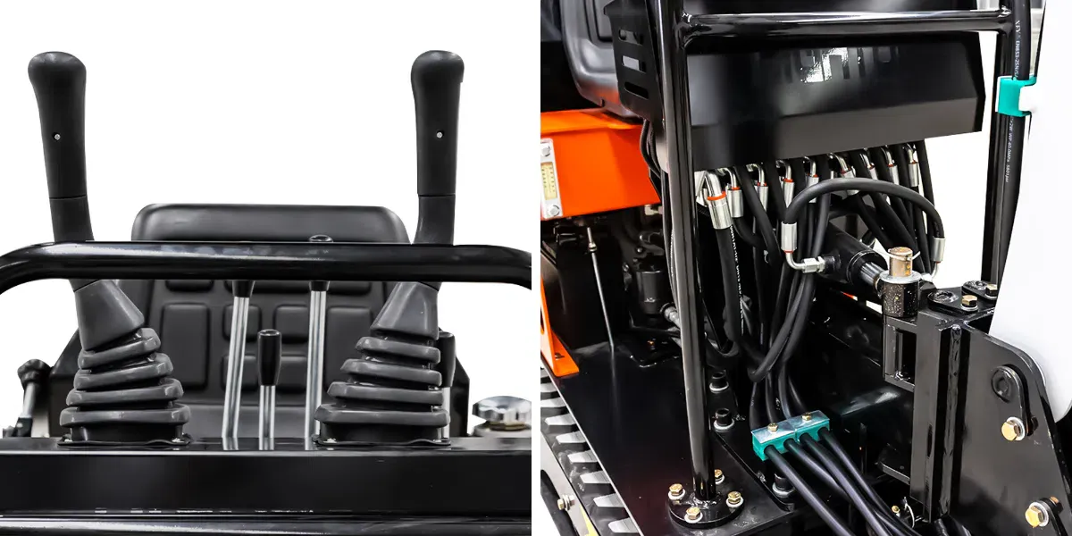 HT08 0.8T Mini Excavator Images